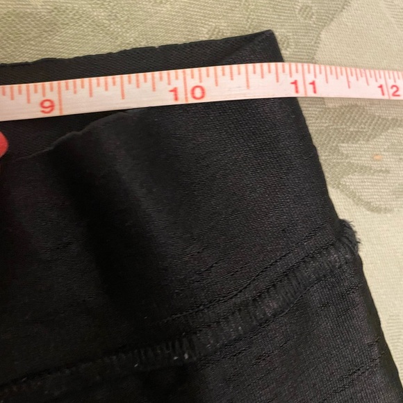 Bebe Skinny High Elastic Stretch Waist Zipper Front Black Pants XS TP - US Made - Picture 10 of 16